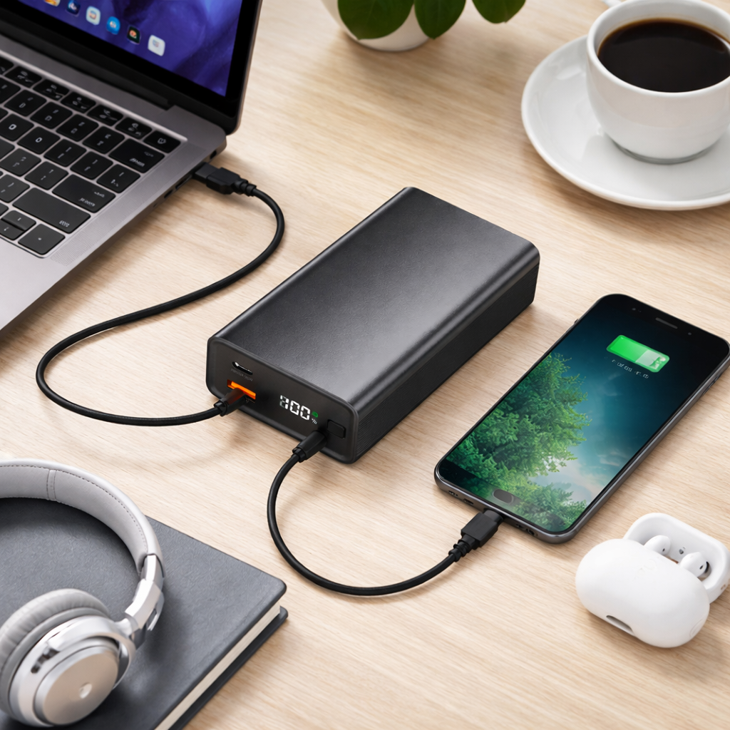 Batterie Externe 20000mAh PD 65W Charge Rapide | CinéMood