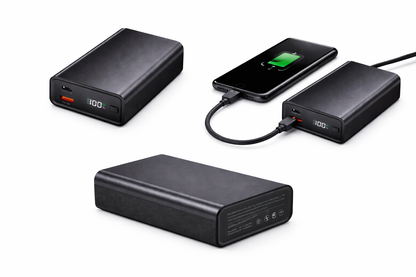 Batterie Externe 20000mAh PD 65W Charge Rapide | CinéMood