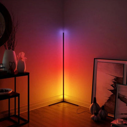 Lampe sur Pied RGB Télécommande Changement de Couleur | CinéMood
