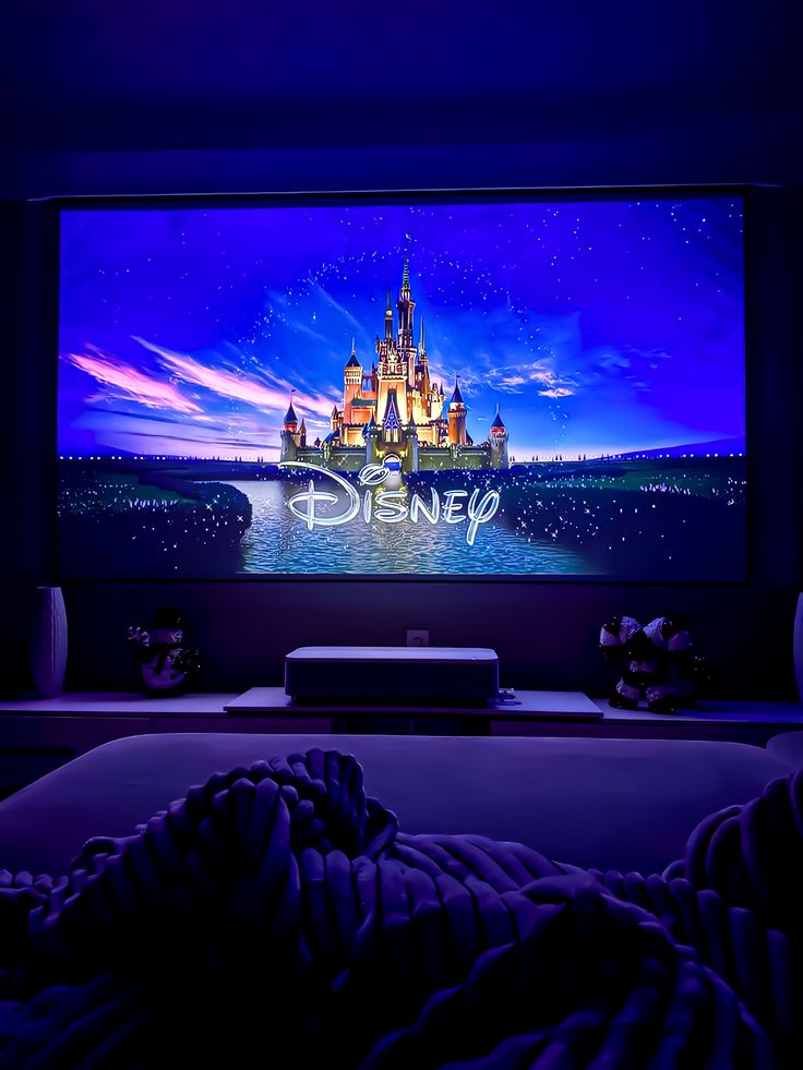 Écran de Projection HD 16:9 Anti-lumière Mural | CinéMood